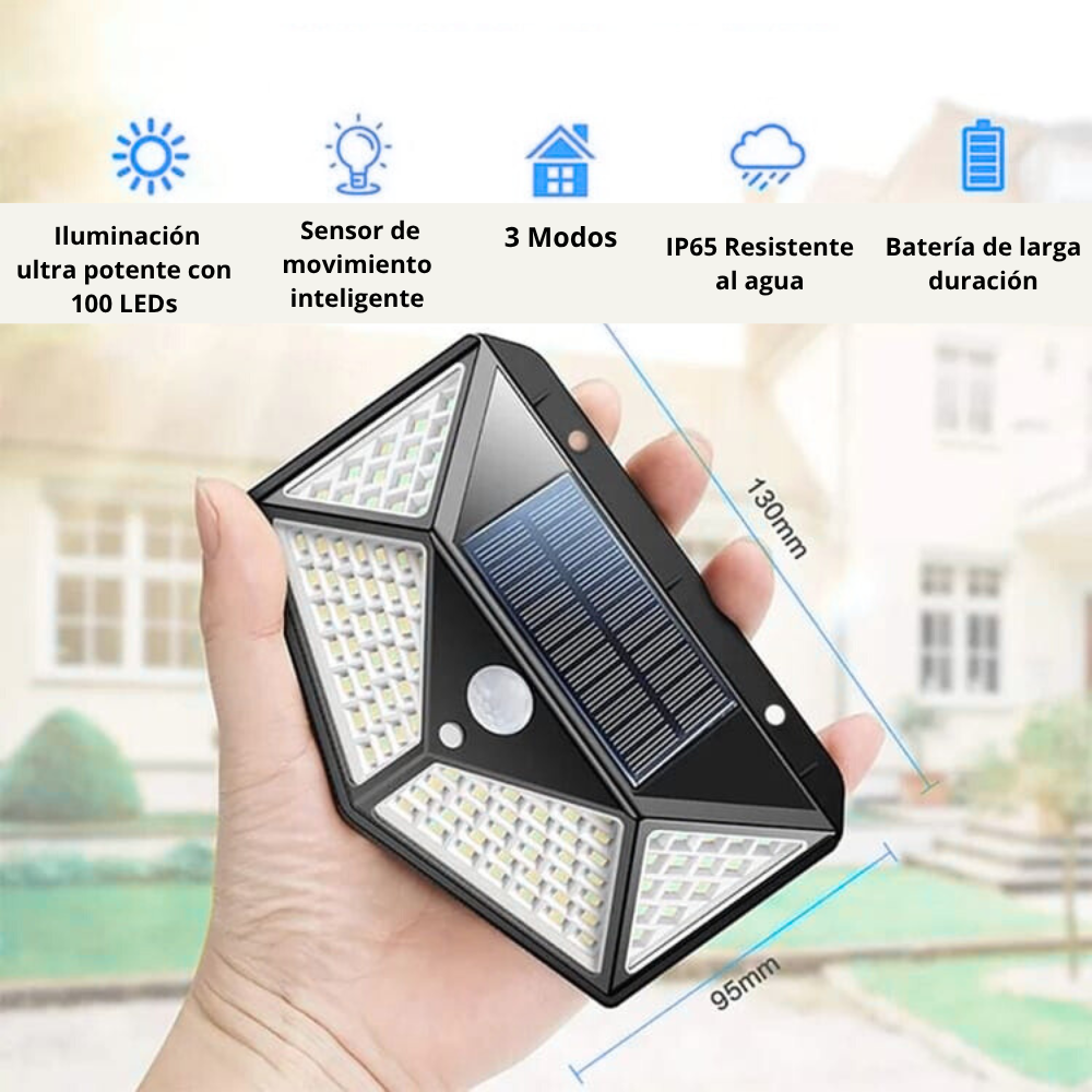 LampZero™ | Lampara solar de pared (Compra 1 y llévate 2)