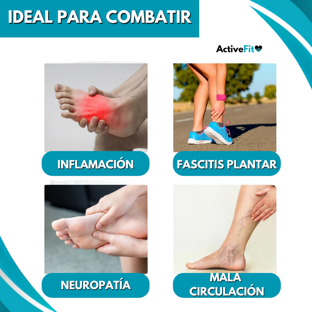Masajeador de Pies EMS Activefit® + Calcetines Anti varices (GRATIS)